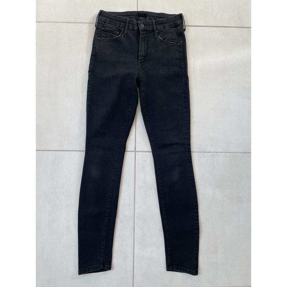 Mother Jeans Skinny Denim The Looker Distressed Not Guilty